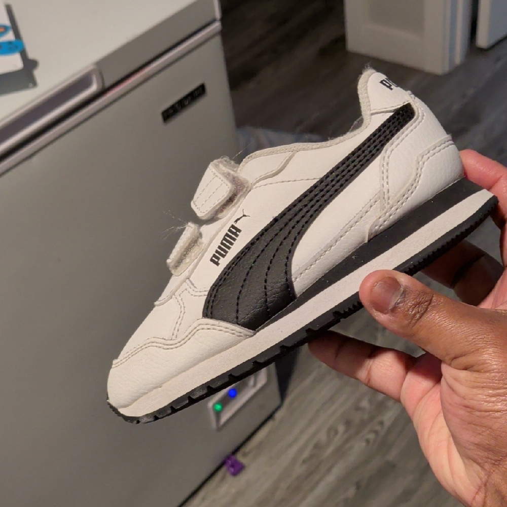 Puma Kids' Sneakers in White and Black